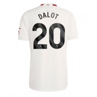 Manchester United Diogo Dalot #20 Rezervni Dres 2023-24 Kratak Rukav